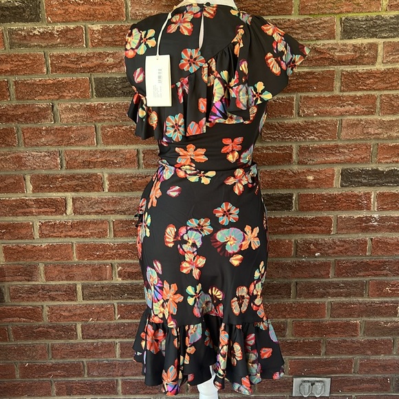 Ulla Johnson Candance Floral Ruffle Minidress Size 0 NWT - Picture 7 of 9